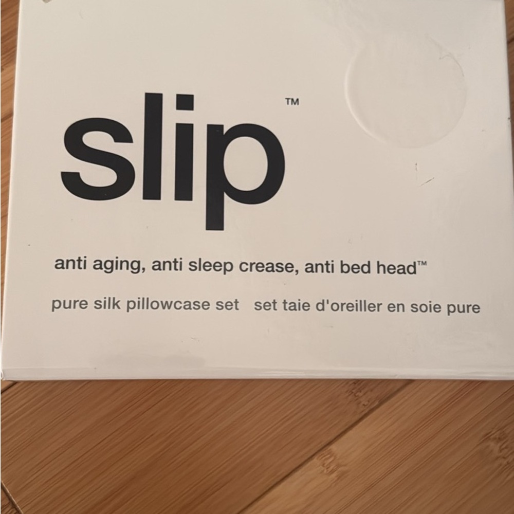 Slip Silk Pillowcase Set - White